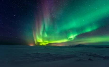 Jak sfotografować zorzę polarną aparatem cyfrowym – krok po kroku