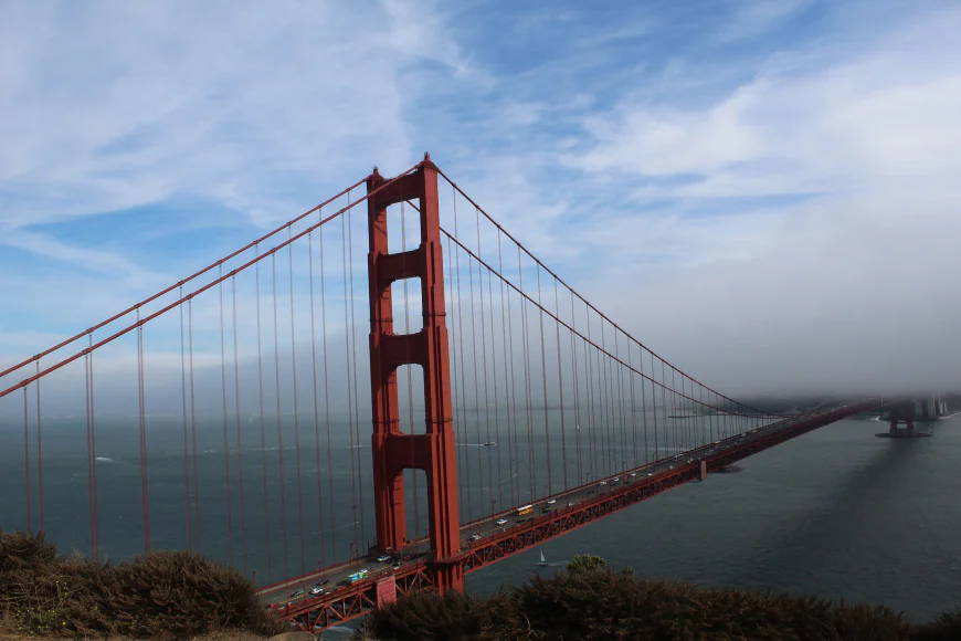 Gdzie znajduje się most Golden Gate?